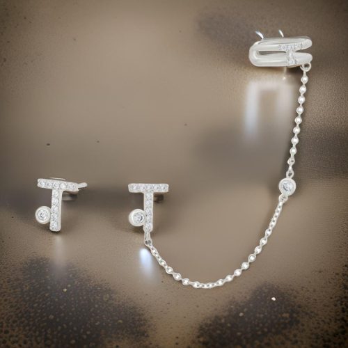 Timea Silver Crystal