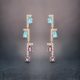 Color Drop Crystal Long