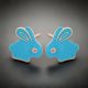 Bunny Light Blue Mini