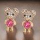 Bear Pink Crystal