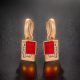 Ria Red & Crystal Long