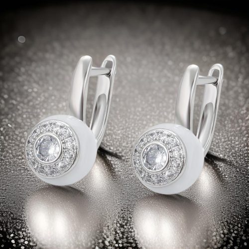 Porcelain Pearl & Crystal 