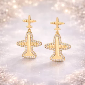 Airplane Crystal Long