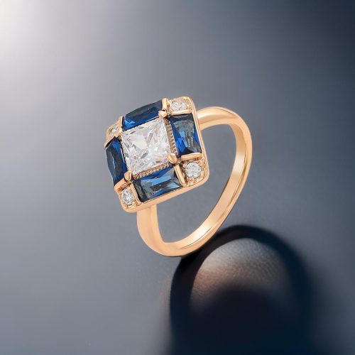 Blue & Crystal Logic Luxus