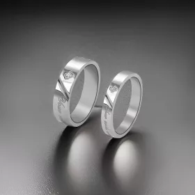 Married Silver Crystal Duo szett