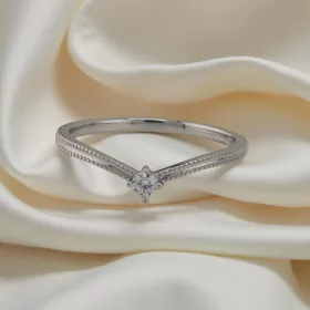 Mariana Slver Solid Crystal