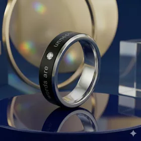 Black & Crystal Unisex