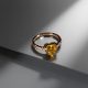 Yellow Heart Crystal 
