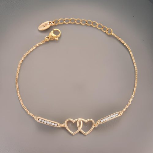 Dia Double Heart Solid