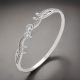Lea Crystal Silver Elegant