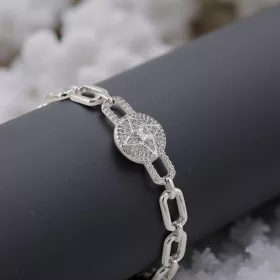 Star Crystal Silver Elegant