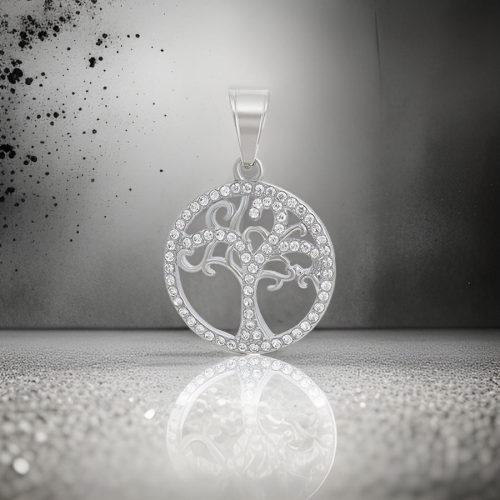 Life Tree Silver Crystal 