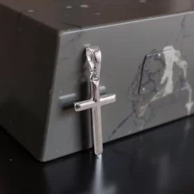 Cross Silver Simple