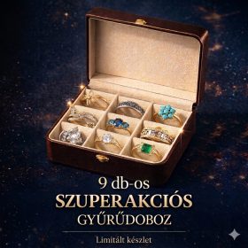 9 darabos gyűrűdoboz válogatás