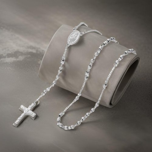 Jesus Pearl Silver 