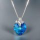 Blue Diamond Silver Elegant