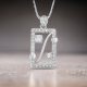 Caroline Silver Crystal Elegant