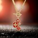 Claudia Red & Crystal Elegant