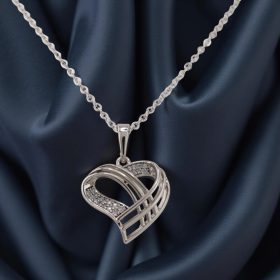 Heart Line Silver Elegant