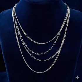 Leah Silver Mix Elegant