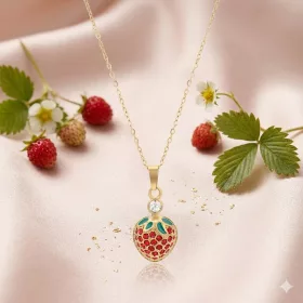 Strawberry  Crystal Gold