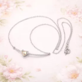 Shine Heart Silver Elegant