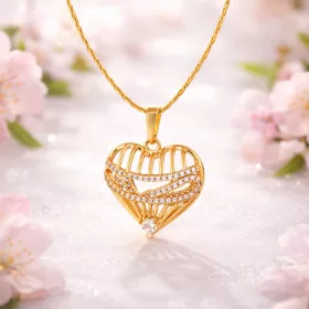 Mothers" Day Gold Crystal 