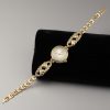 Love gold crystal
