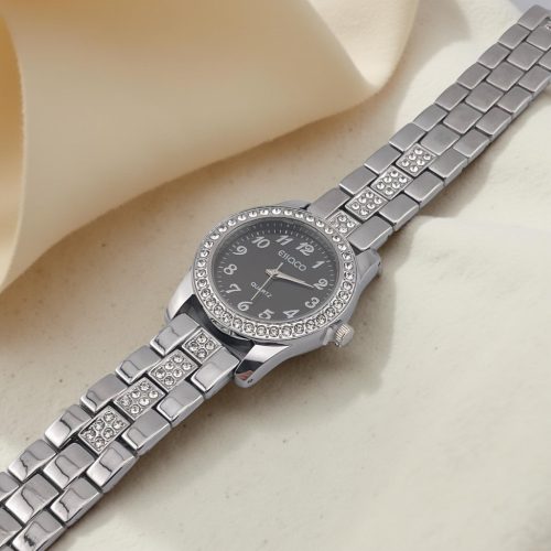 Magic black crystal silver