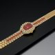 Red crystal luxus