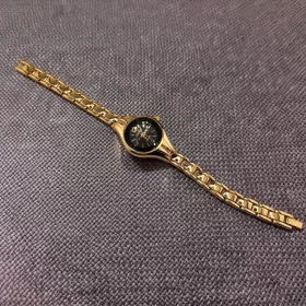 Black Gold Crystal Elegant