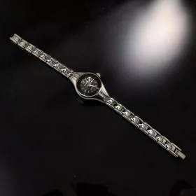 Black Silver Crystal Elegant