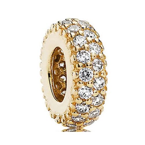 Gold Crystal Simple Ring