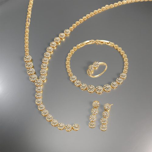 Claudia Crystal Luxus szett (56-os gyűrűvel)