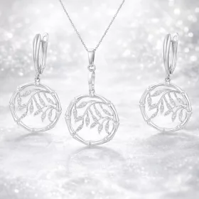 Ice Crystal Leaf Duo szett