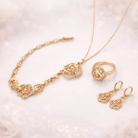 Lady Rose Crystal szett